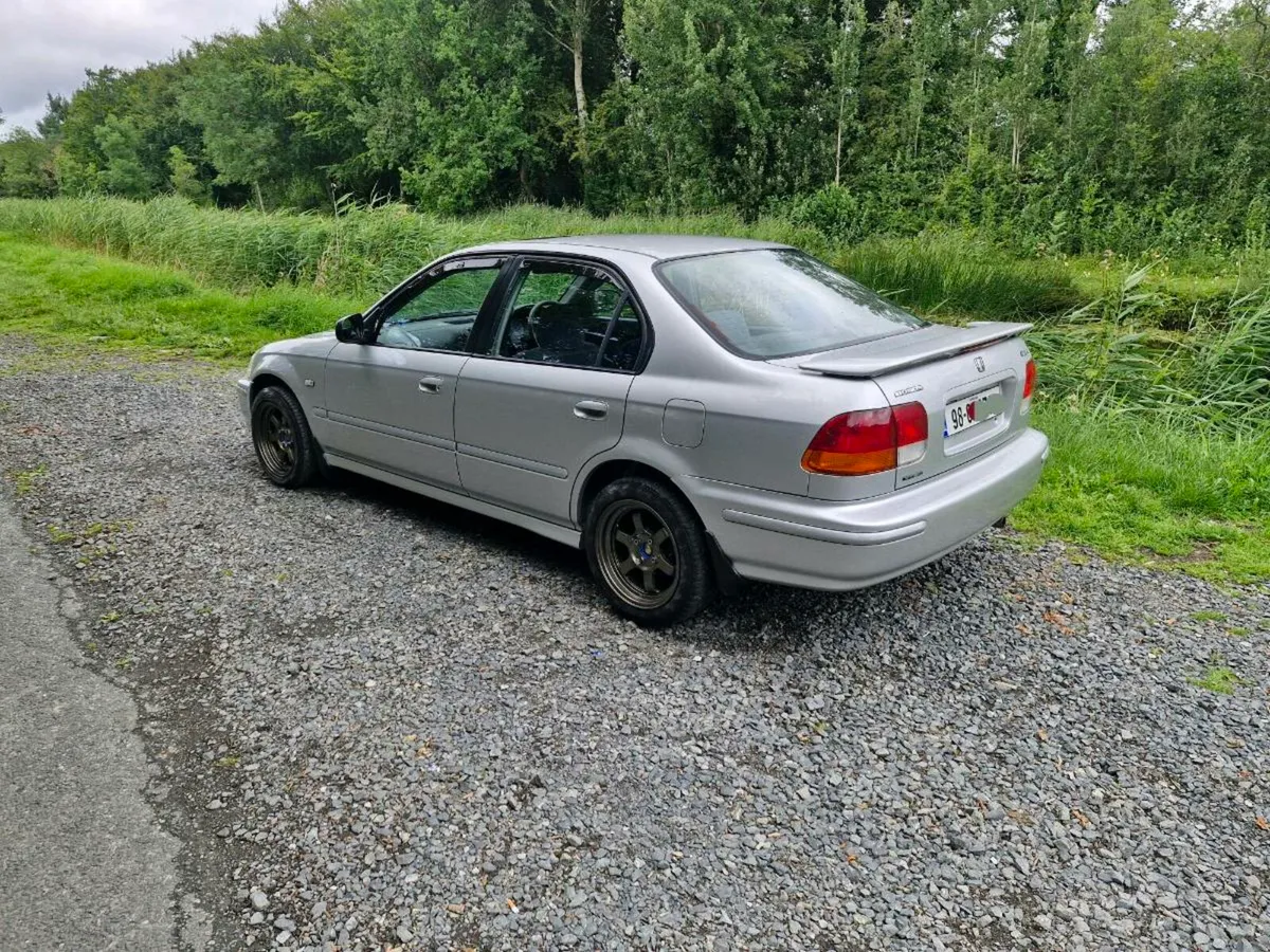 Rust free honda civic ek fresh test and tax. - Image 4