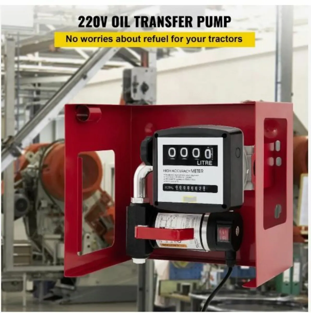 Diesel Pump 220V Oil Transfer Pump - Image 2