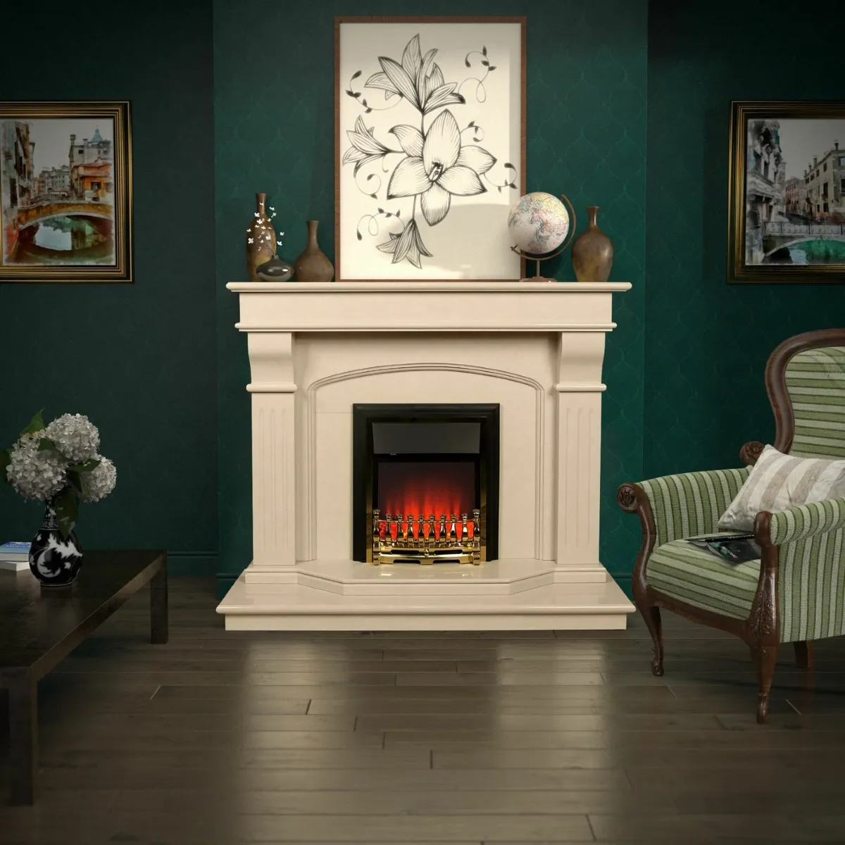 Bridge Suite Ivory Cream 54″