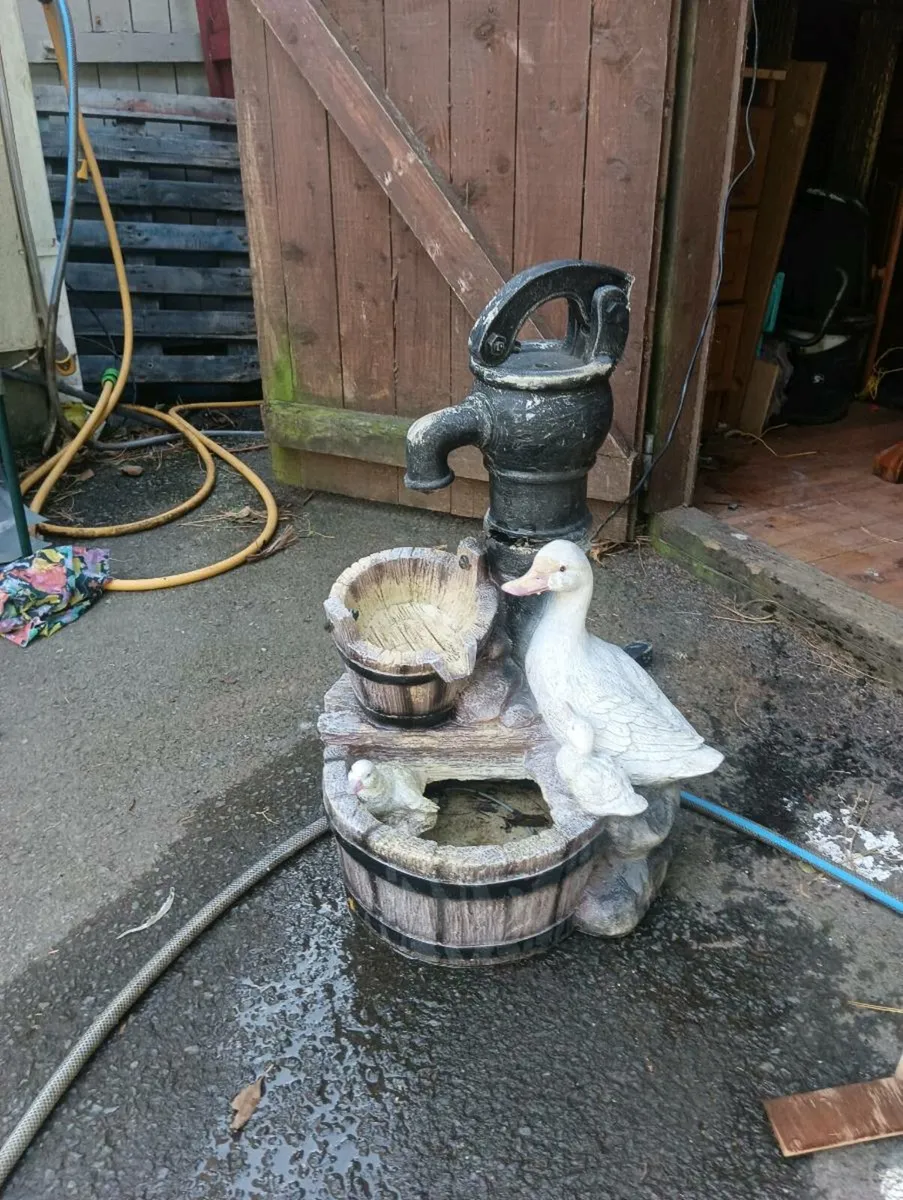Beautiful water feature,very soothing - Image 1