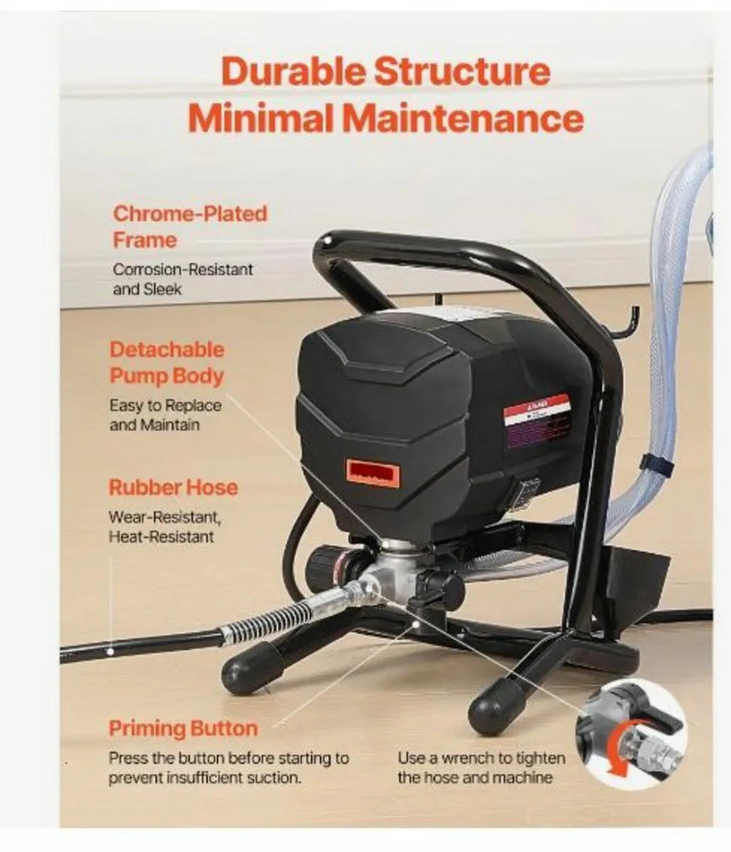 Stand Airless Paint Sprayer Electric Paint Sprayer - Image 4
