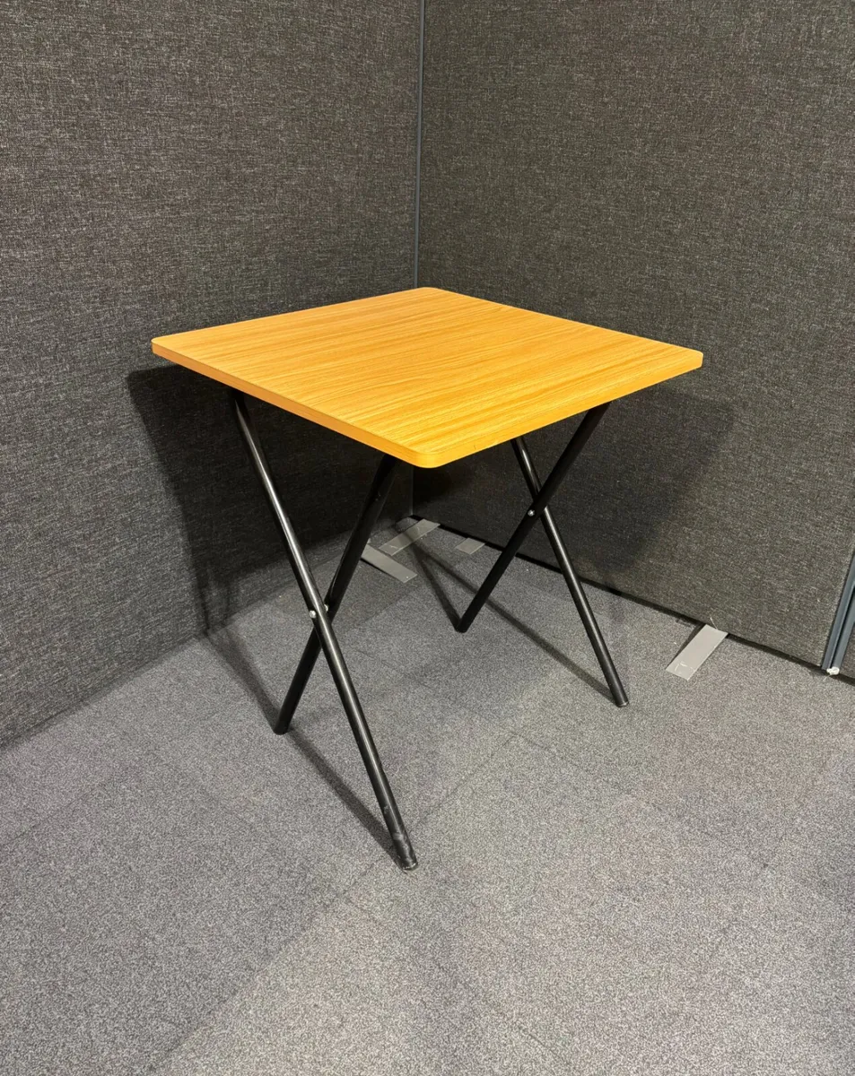 Beech top, folding tables LARGE QUANTITIES 55+ - Image 1
