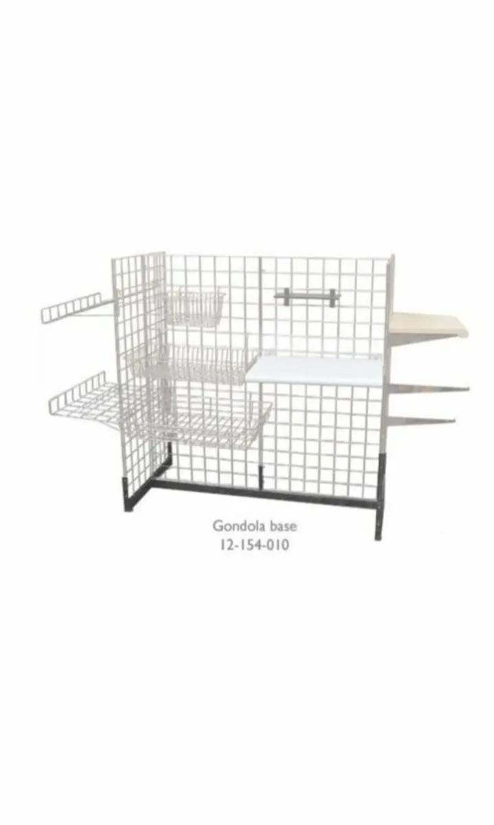 Gondola base and gridwall panels- storage/ display - Image 2
