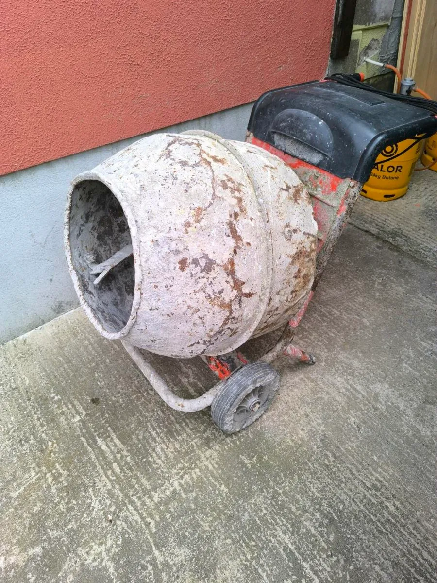 Victor electric cement mixer - Image 1