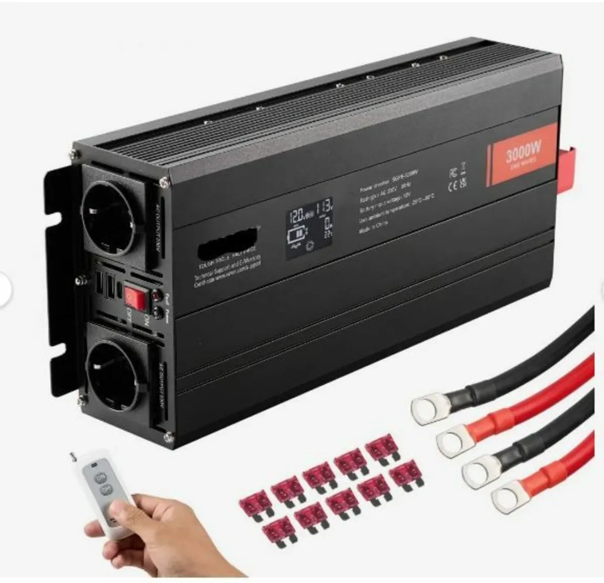 Pure Sine Wave Power Inverter 3000W - Image 1