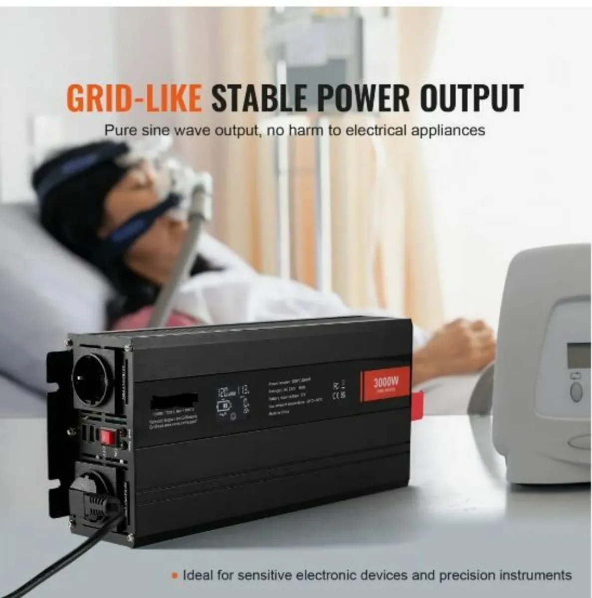 Pure Sine Wave Power Inverter 3000W - Image 3