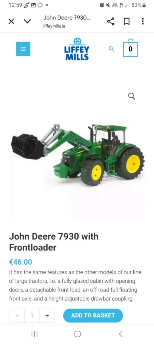 Bruder john deere tractors - Image 3