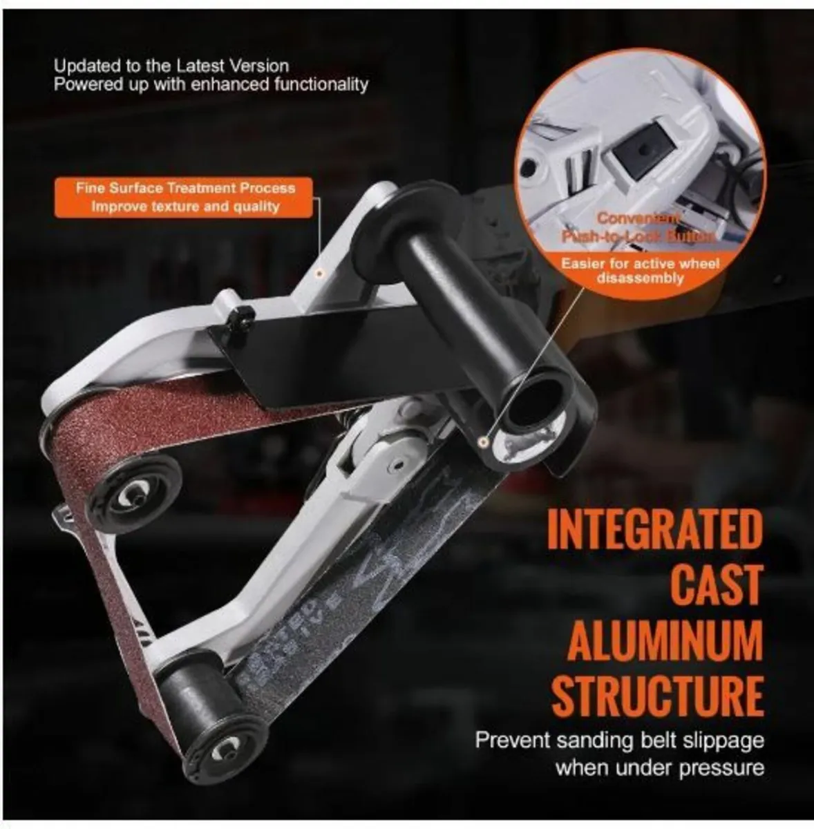 Belt Sander Adapter for Angle Grinder - Image 3