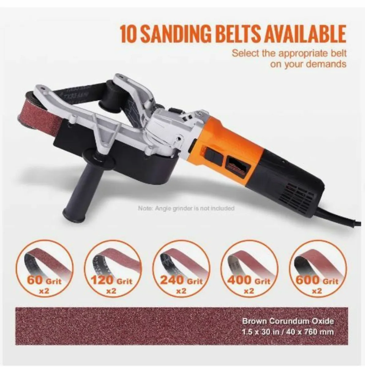 Belt Sander Adapter for Angle Grinder - Image 4