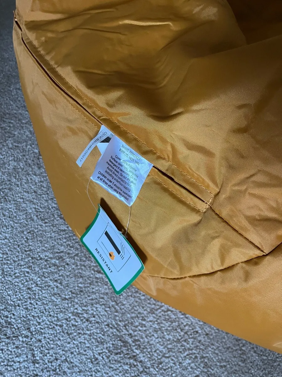 yellow bean bag - Image 4