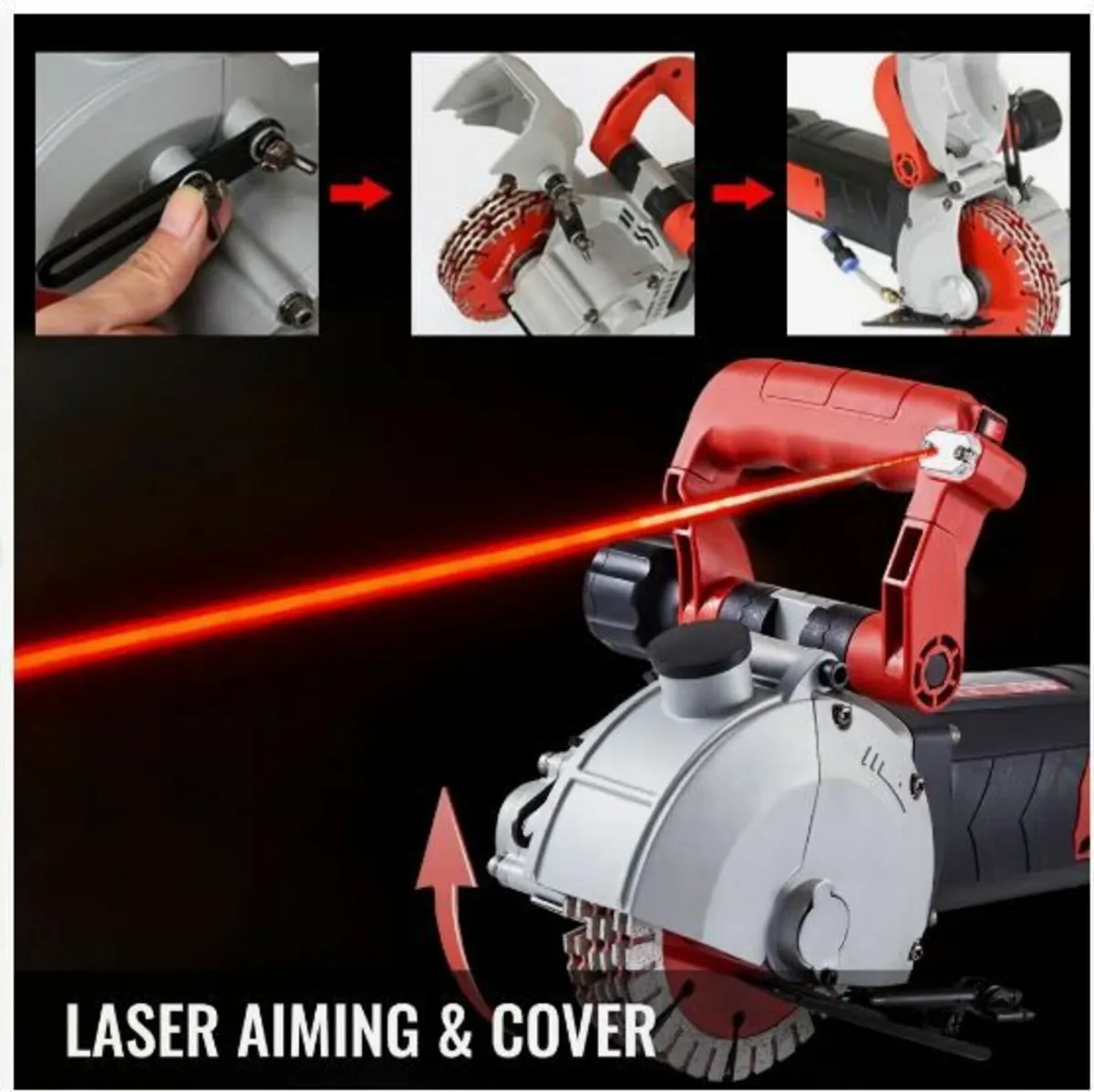 Wall Chaser 34 mm Cutting Depth Wall - Image 3