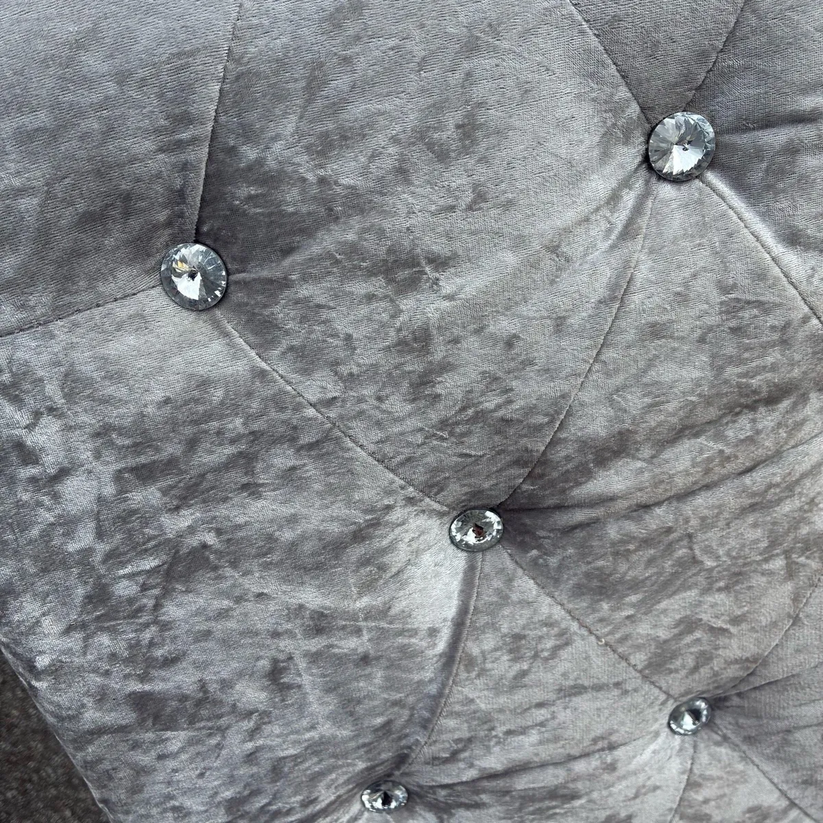 5ft King Crushed Velvet 💎 Bed Frame - Image 4