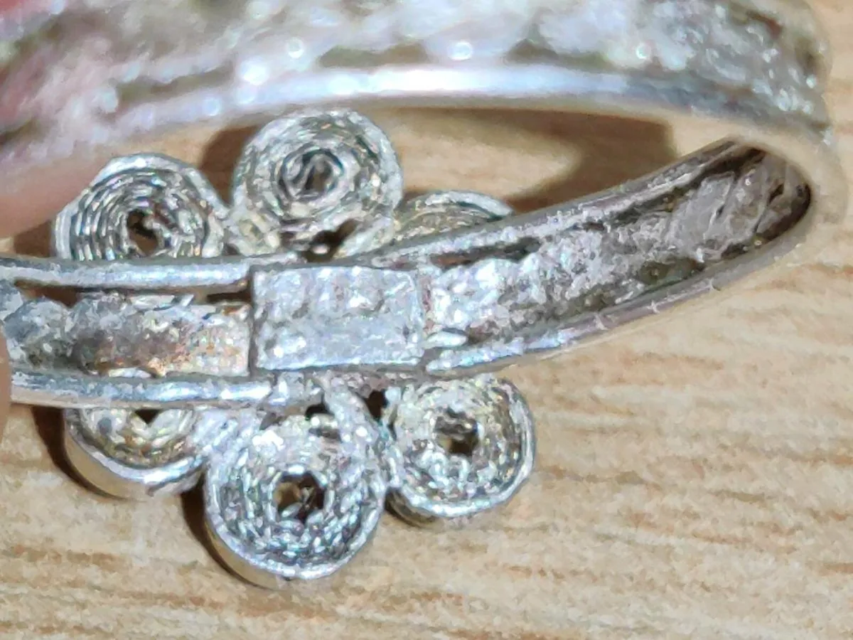 RARE, Hand Created, 925 Silver New Jewellery Set ! - Image 2