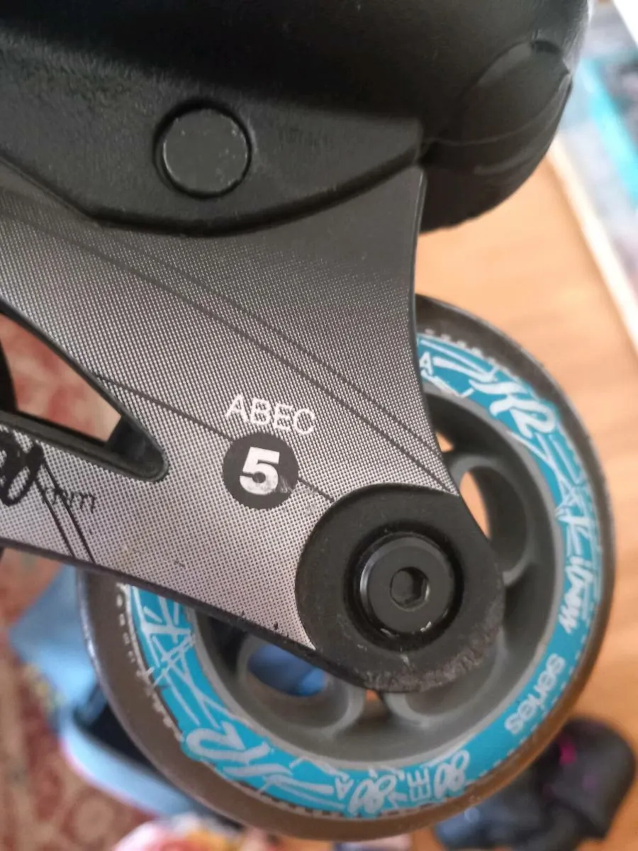 K2 Inline skates, Athena Speed, Abec 5, size 7 - Image 4