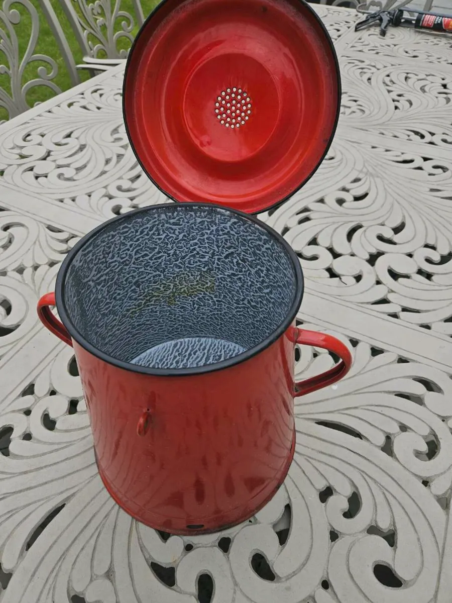 enamel vegetable pot - Image 2