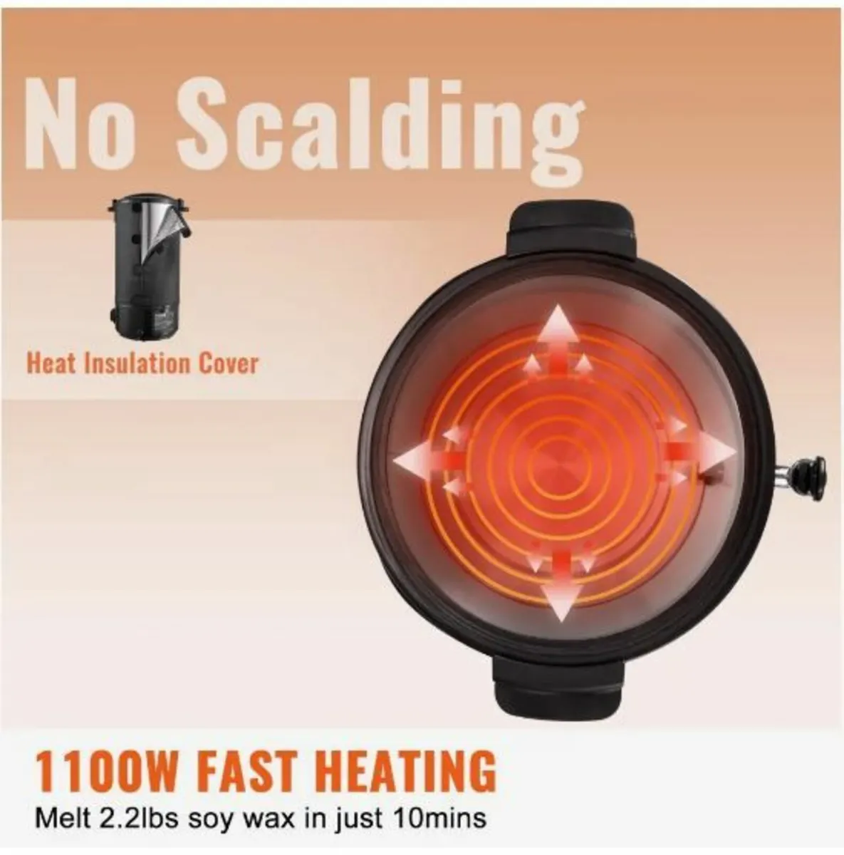 Wax Melter for Candle Making 10Liter - Image 4