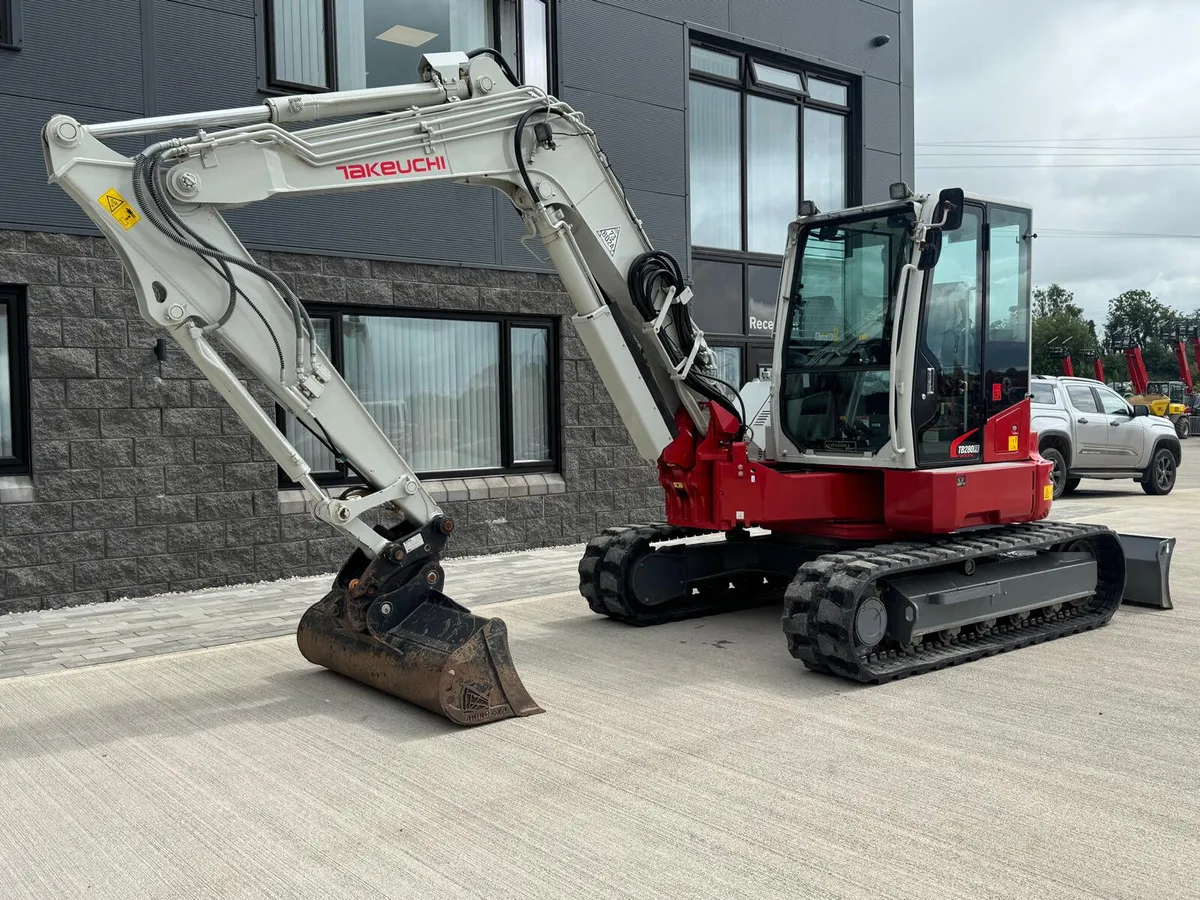 2021 Takeuchi TB280FR - Image 4