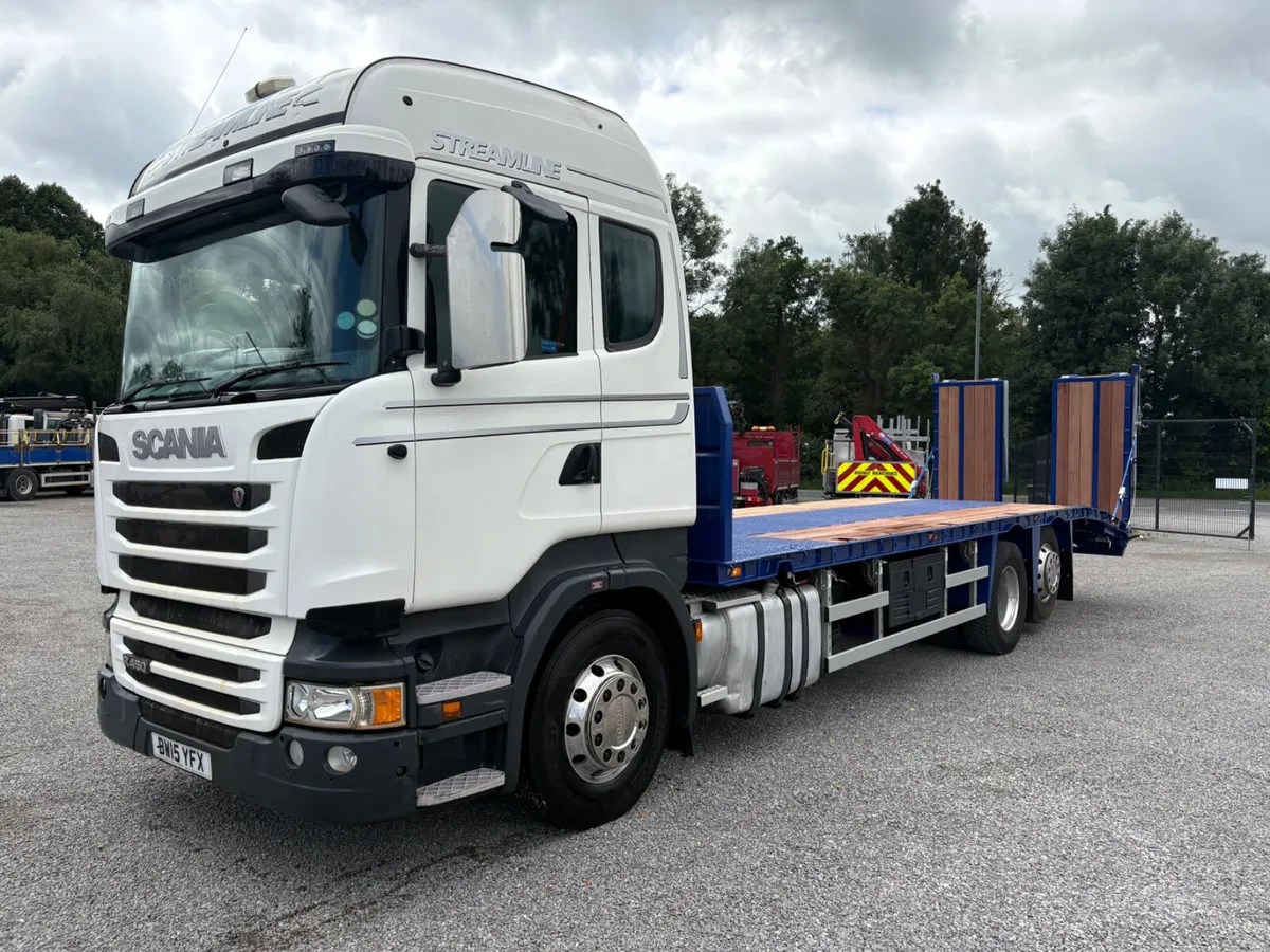 Scania R450 6x2 29ft Beavertail body - Image 1