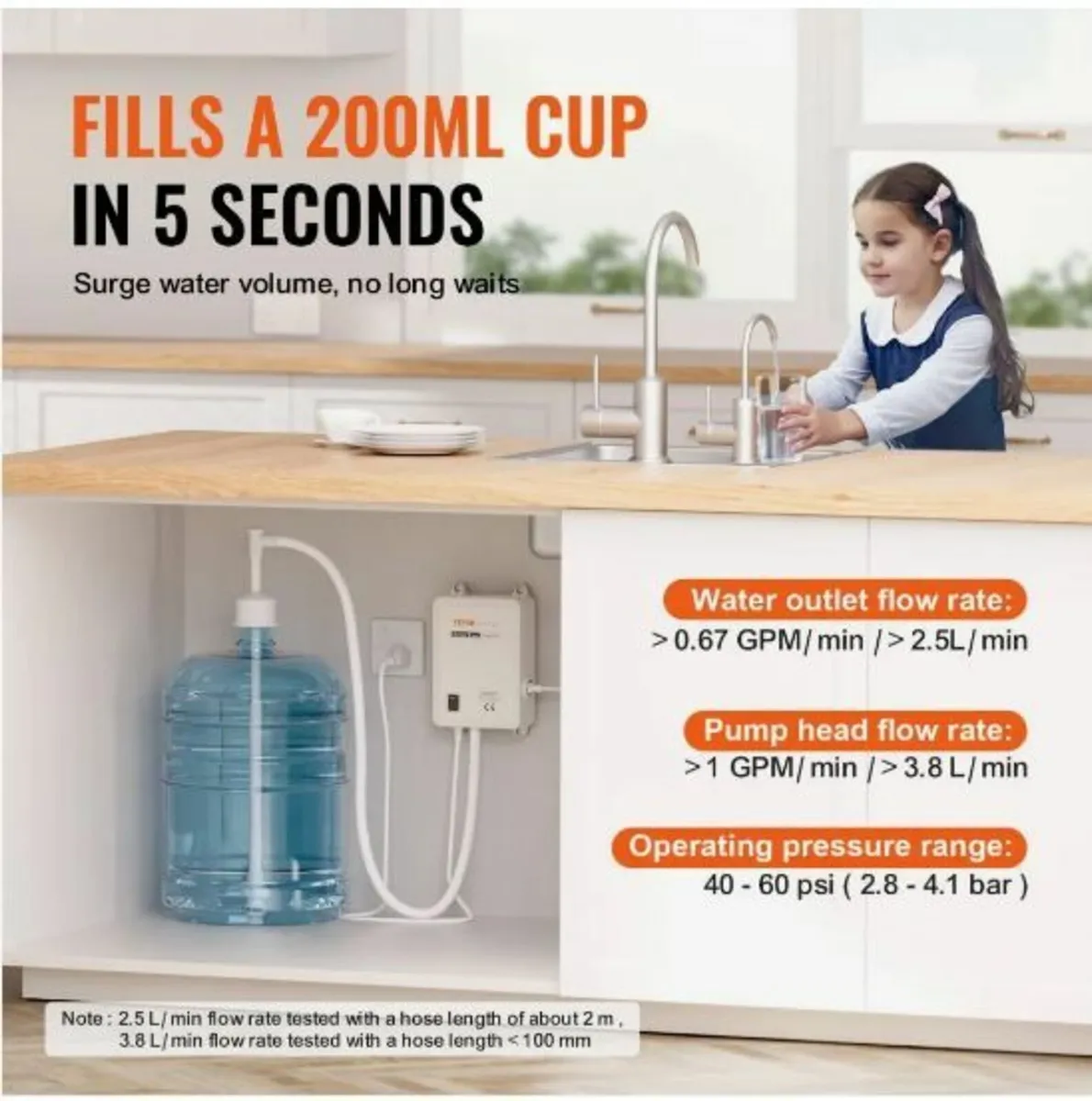 Water Bottle Pump System 1 Gal/min 40 Psi - Image 4