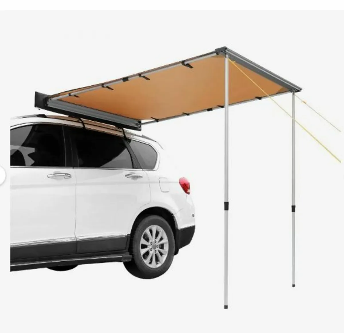 Car Side Awning, Large 4.6'x6.6' Shade - Image 1