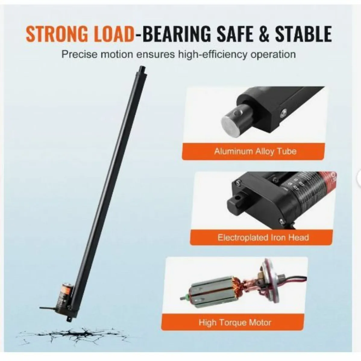 Linear Actuator 12V 20Inch 0.55"/s High Speed - Image 4