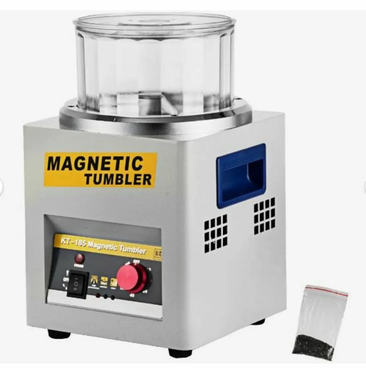 Magnetic Tumbler 180mm Jewelry Polisher - Image 1