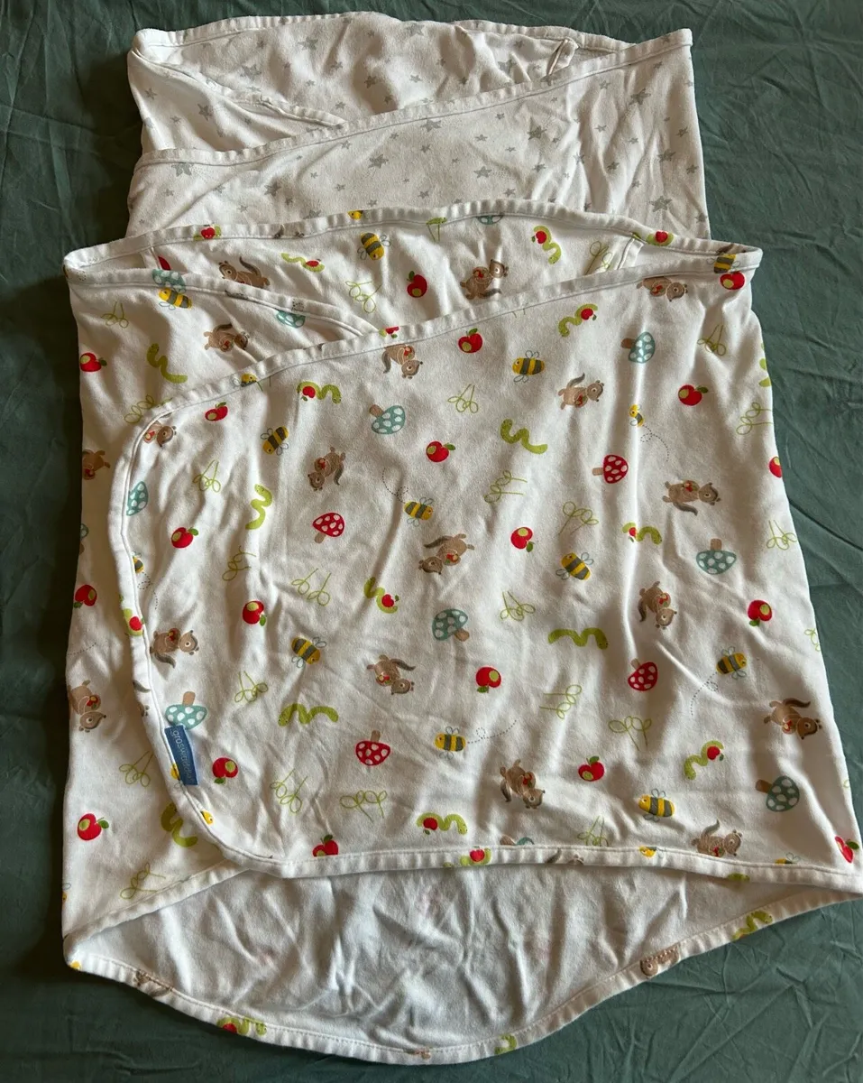 baby gro swaddle x2 - Image 1