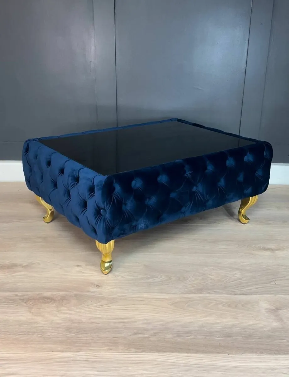 Chesterfield coffe table 83x63x35 - Image 4
