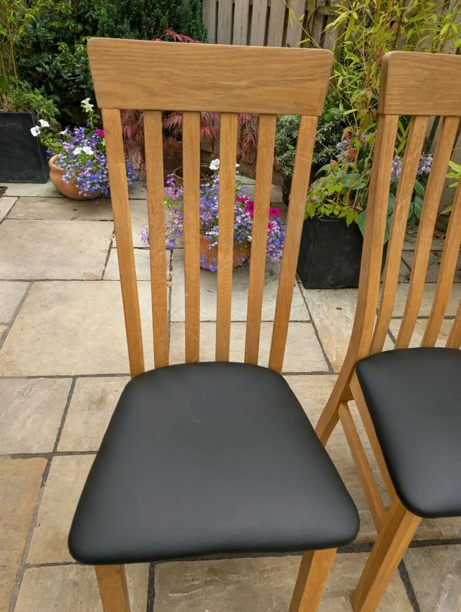 6 kitchen dining chairs - Image 2