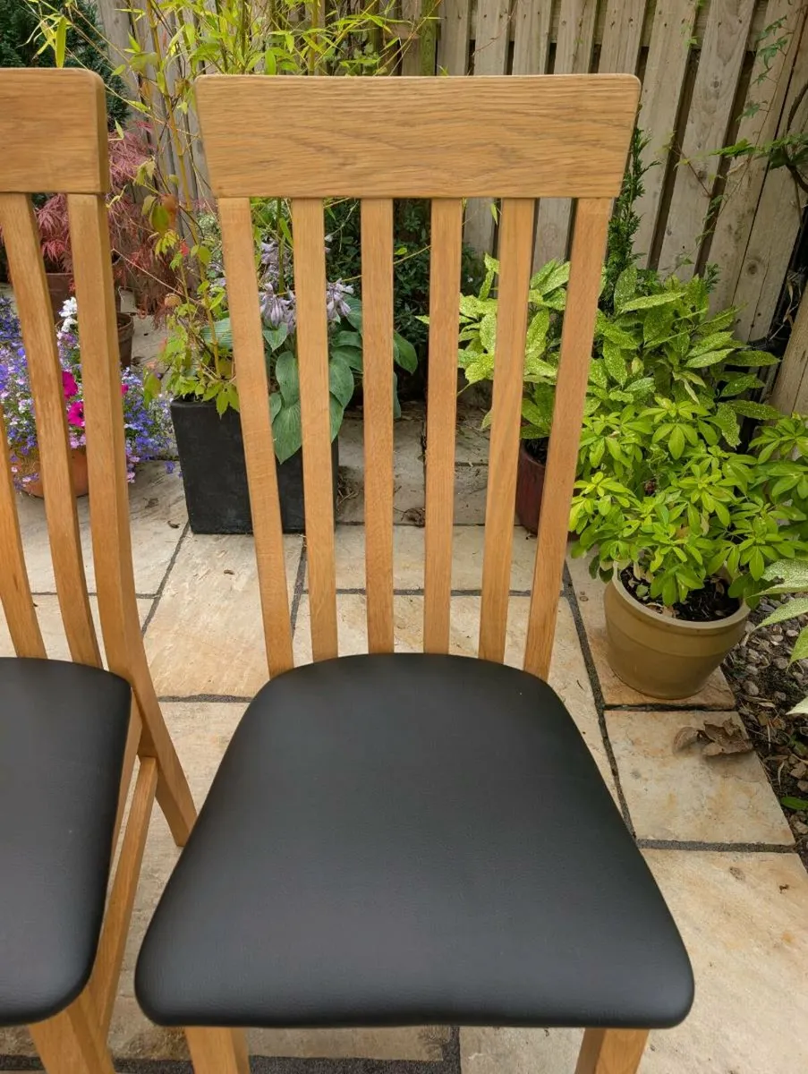 6 kitchen dining chairs - Image 4