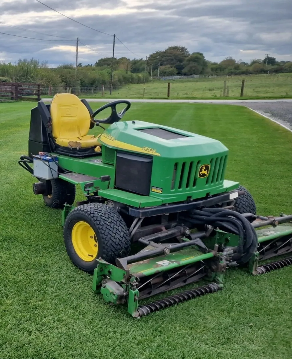 John Deere 2653a cylinder mower