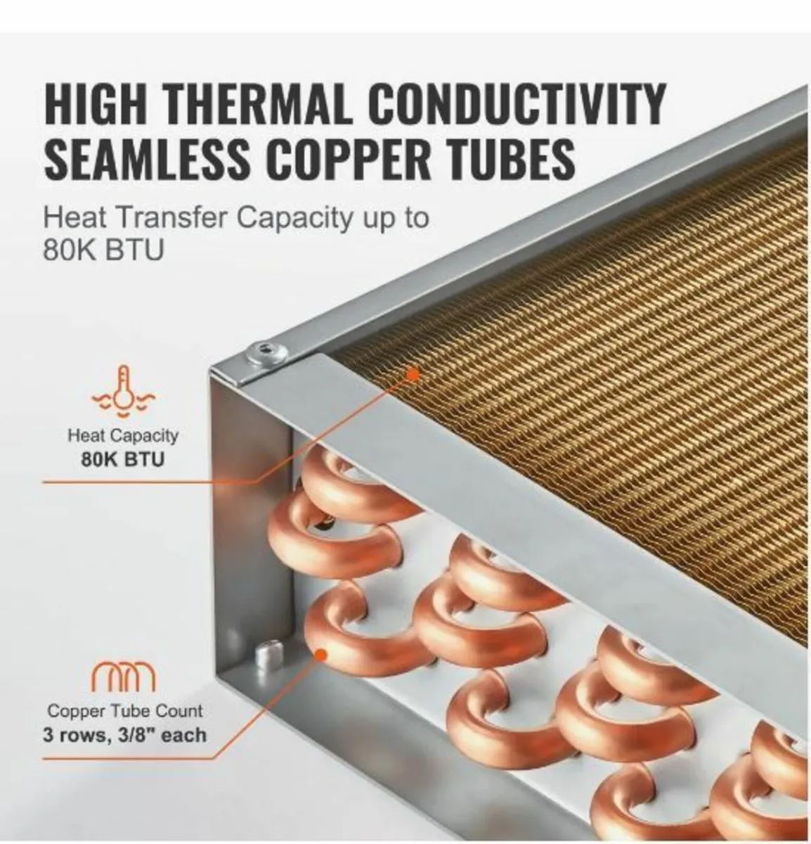 16"x 16" Heat Exchanger Water to Air - Image 4