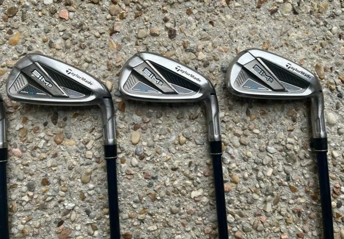 Iron Set Taylormade SIM 2 Max 8-club (5-S) Graphit - Image 3