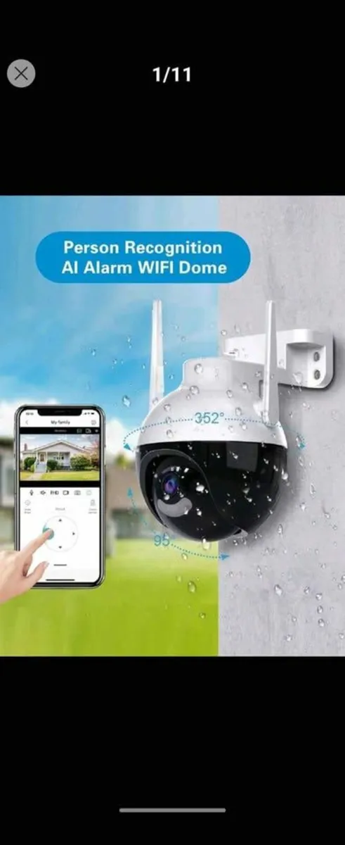 Reletech 5MP Surveillance Camera Outdoor WiFi - Image 3