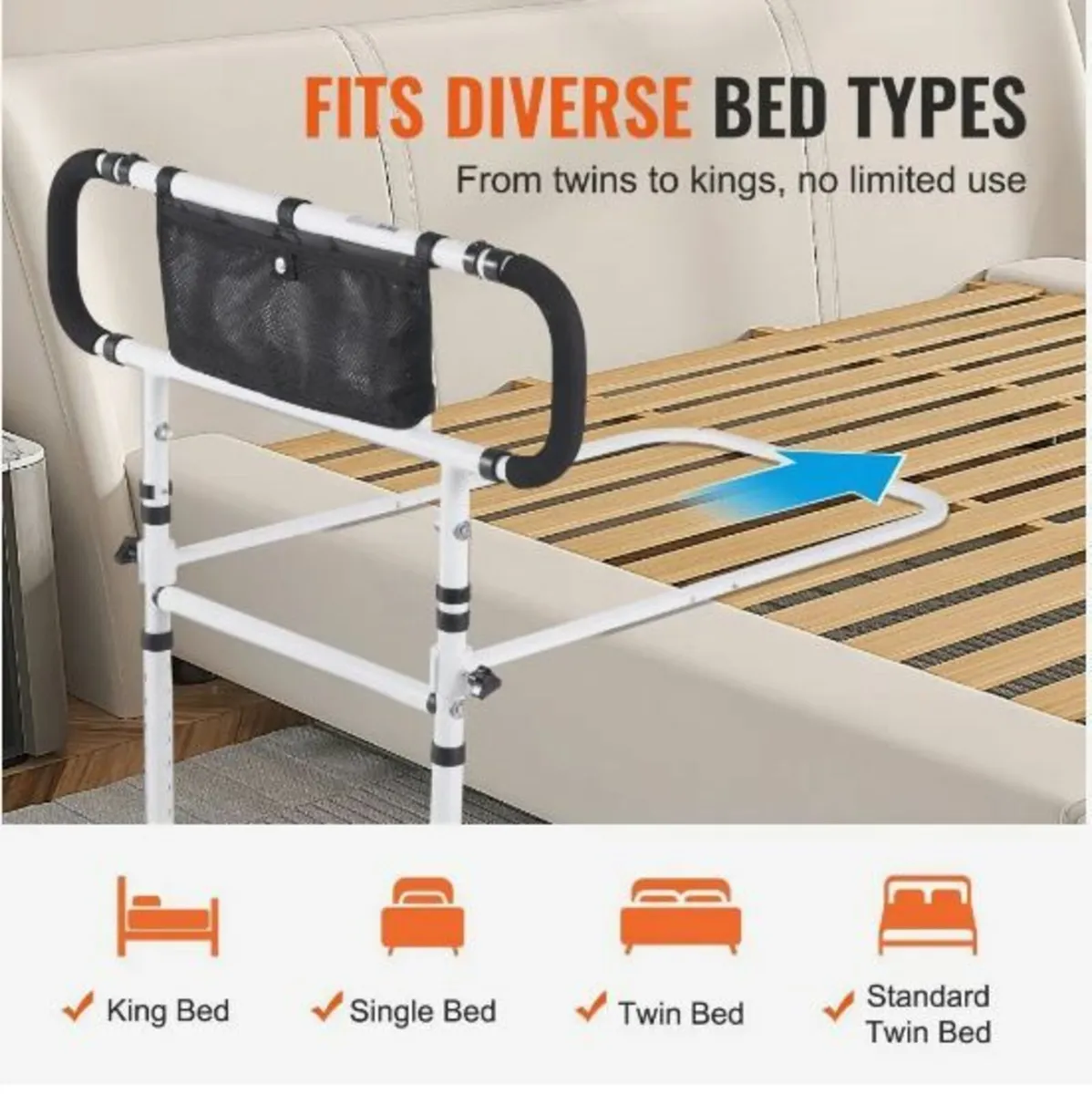 Bed Rails for Elderly Adults - Image 3