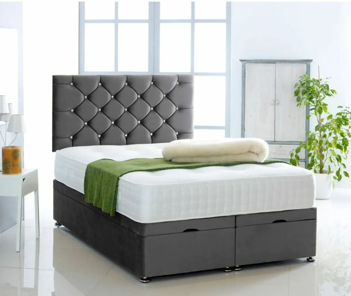 "Divan Signature Ottoman Chesterfield Beds" - Image 2