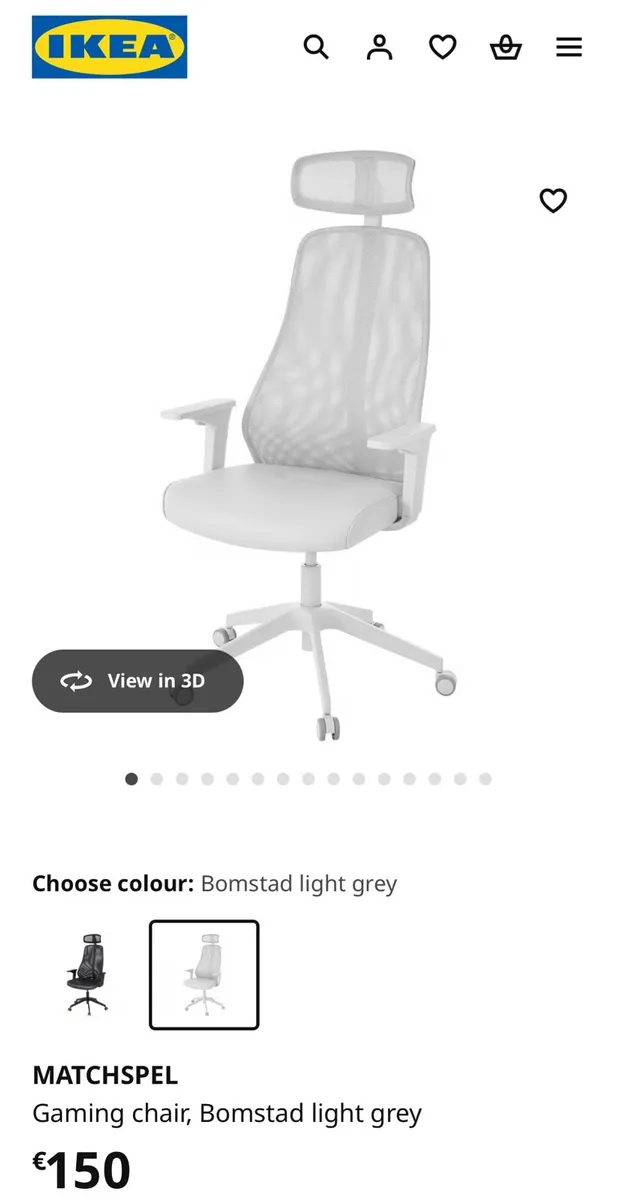 ikea office chair/game chair/MATCHSPEL - Image 1