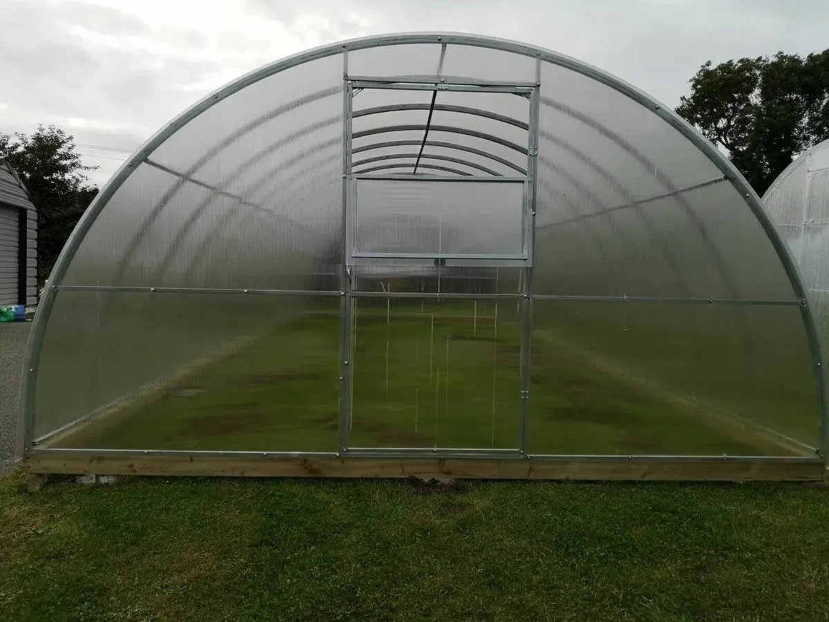 TITAN 4 Polycarbonate Greenhouse/Polytunnel - Image 2