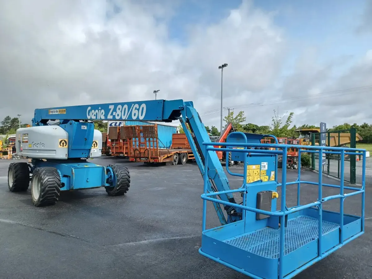 2007 Genie Z-80/60 Boom Lift For Auction - Image 2