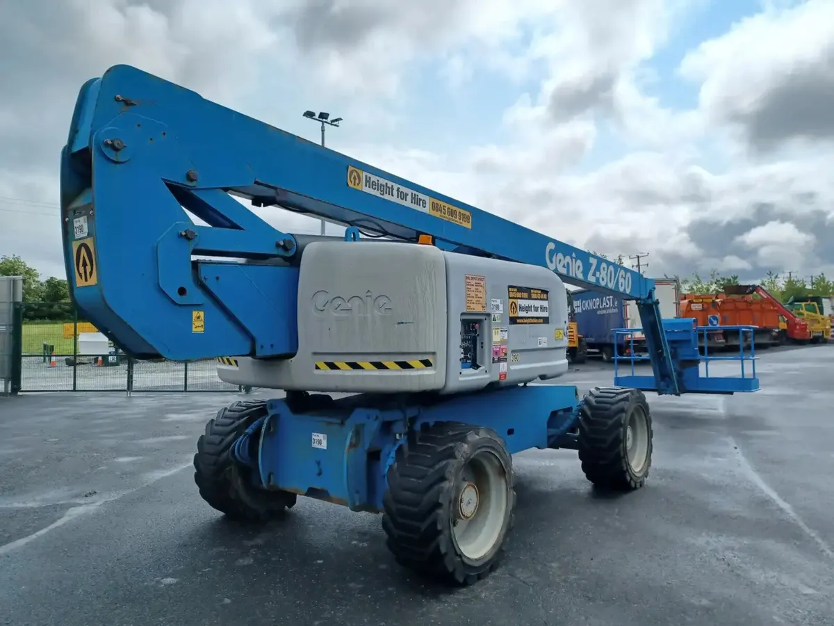 2007 Genie Z-80/60 Boom Lift For Auction - Image 3