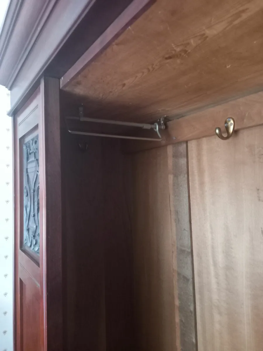 Vintage Antique Bedroom Wardrobe - Image 2