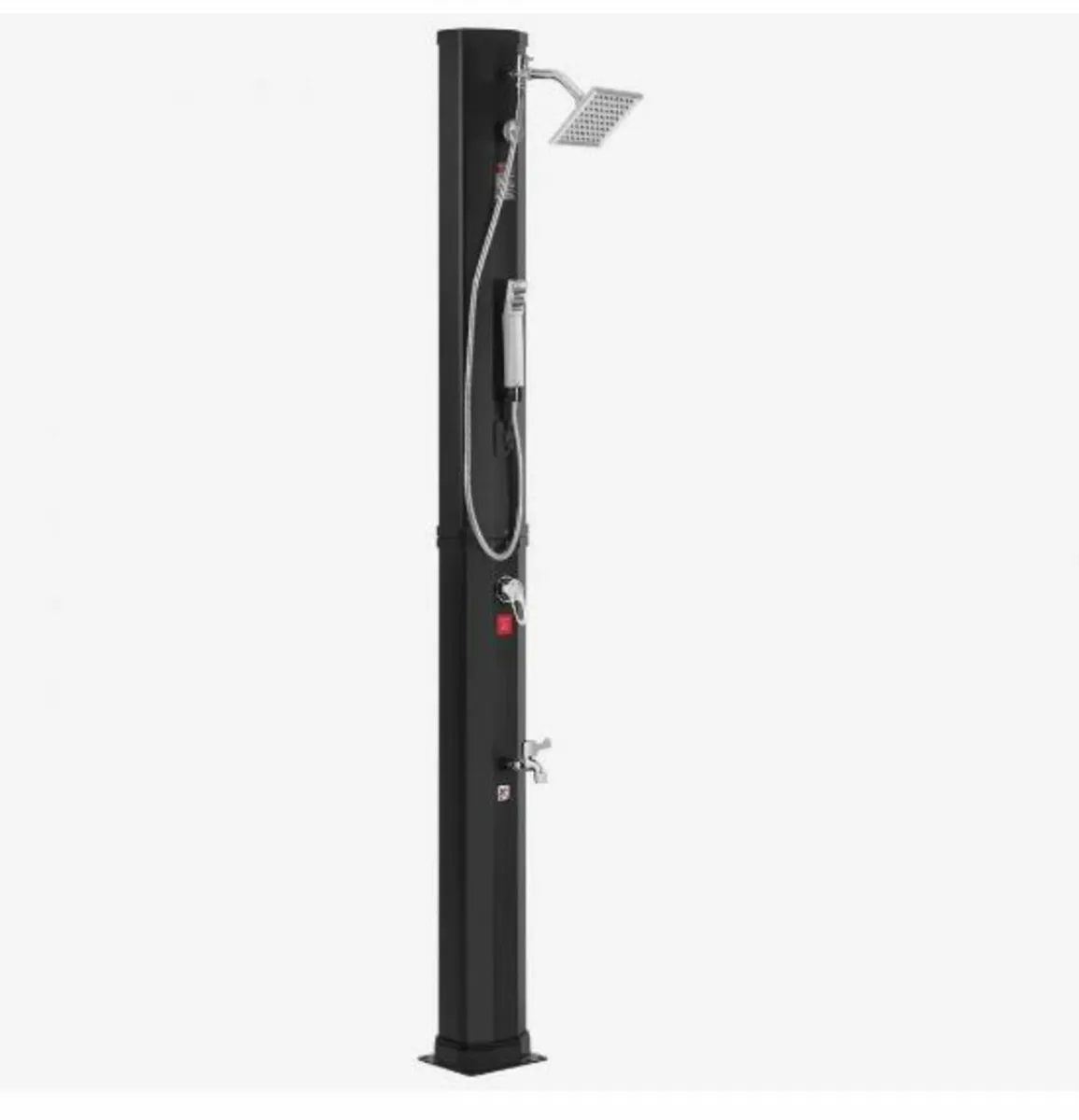 Outdoor Solar Heated Shower, 40L - Image 1