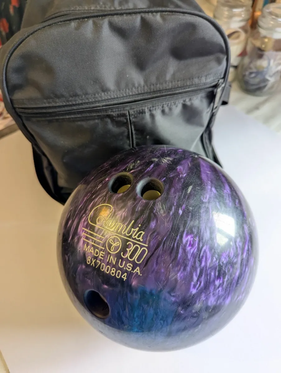 Bowling ball 9lb (480g) Purple - Image 4