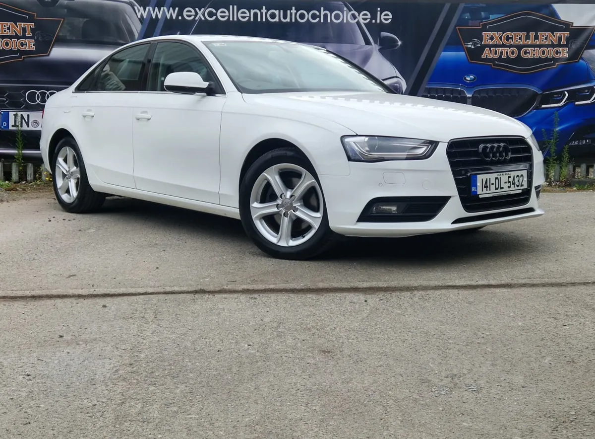 Audi A4 2014 2.0p Automatic Low KM! In White - Image 1