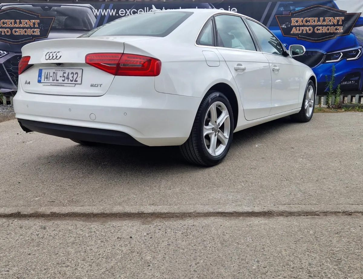 Audi A4 2014 2.0p Automatic Low KM! In White - Image 4