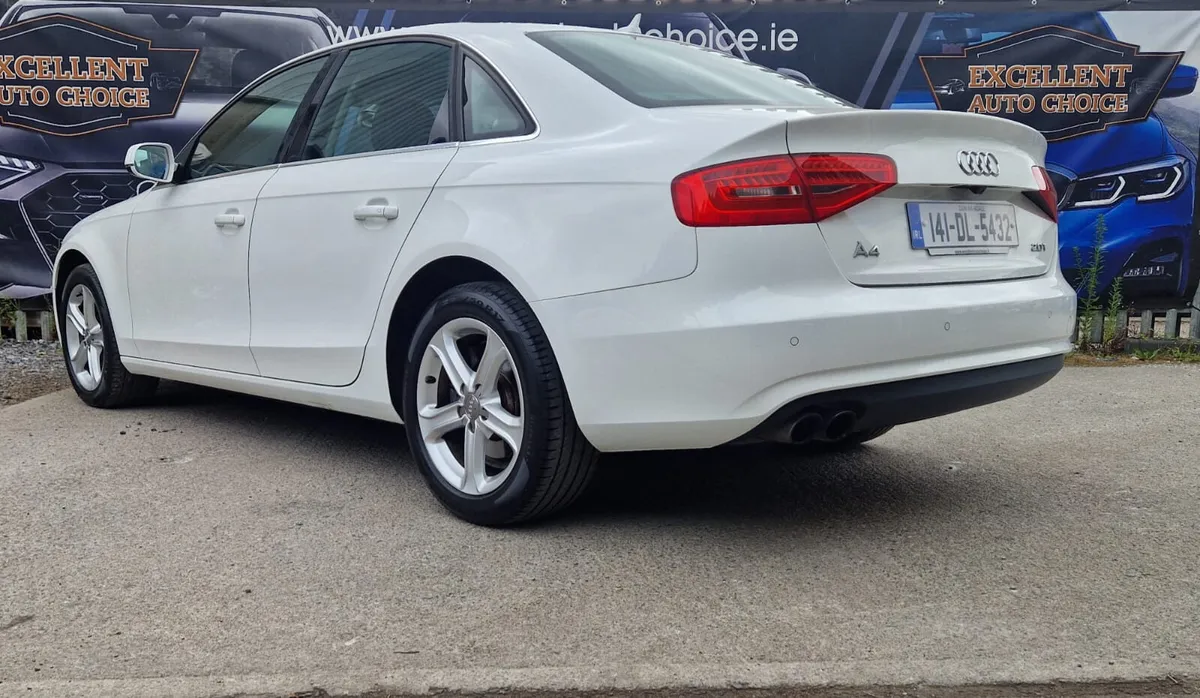 Audi A4 2014 2.0p Automatic Low KM! In White - Image 3