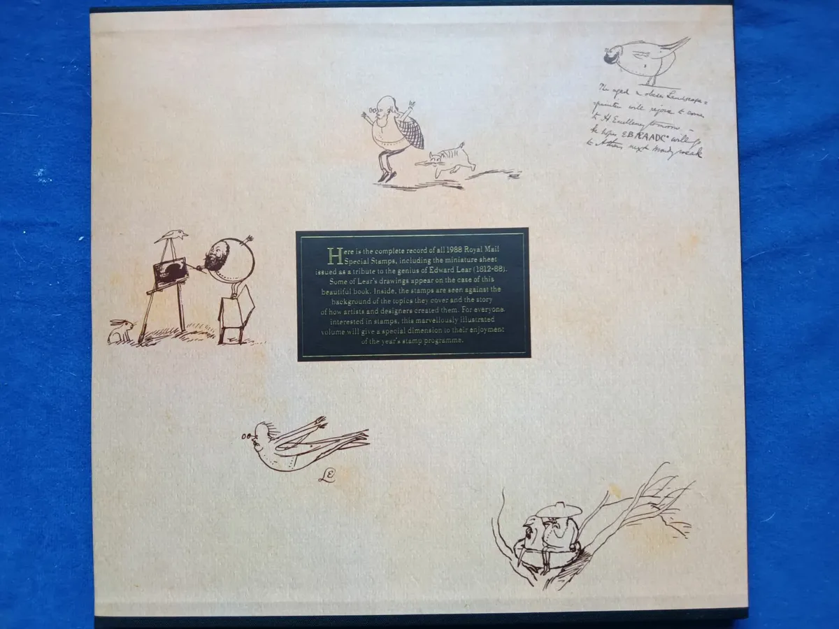 1988 Royal Mail Stamp Book - Image 2