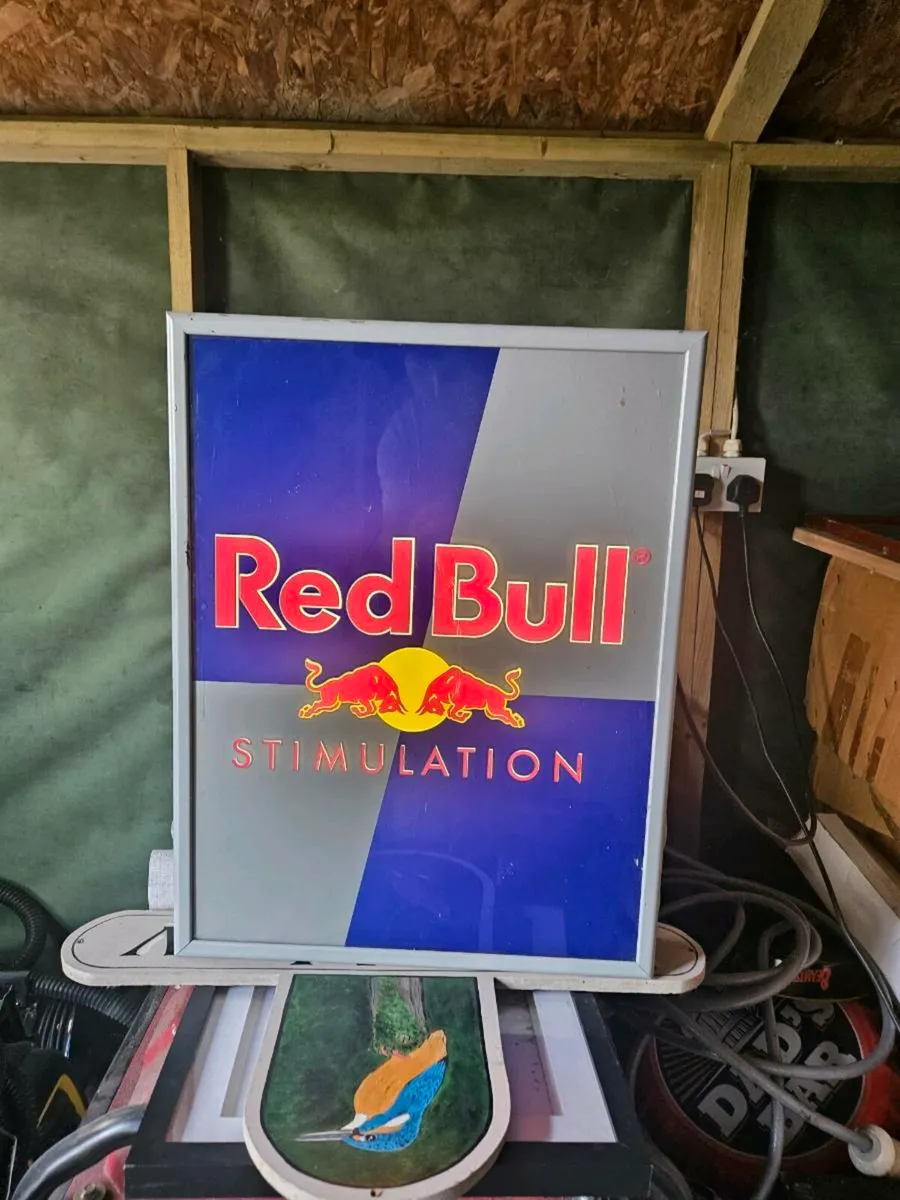 Home bar red bull light - Image 1