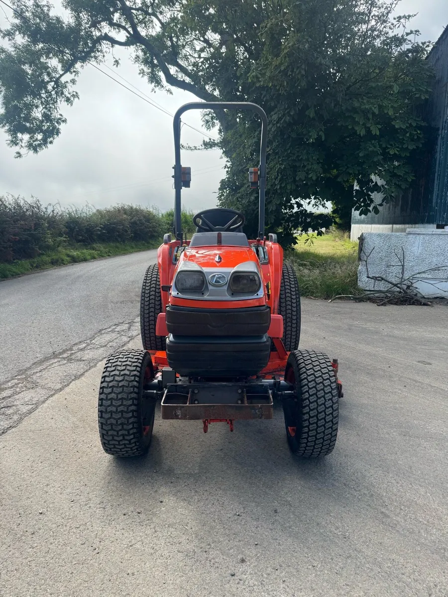Kubota Compact Tractor with Mid Mounted Deck - Image 3