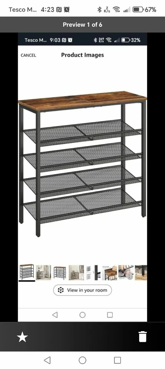 Shelving/shoe tack - Image 1